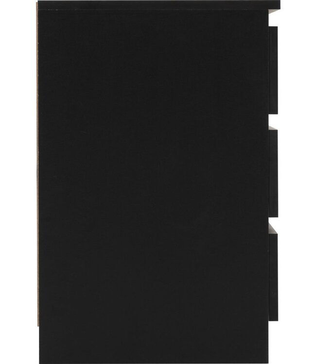 Seconique Malvern 3 Drawer Bedside