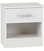 Seconique Polar 1 Drawer Bedside Table