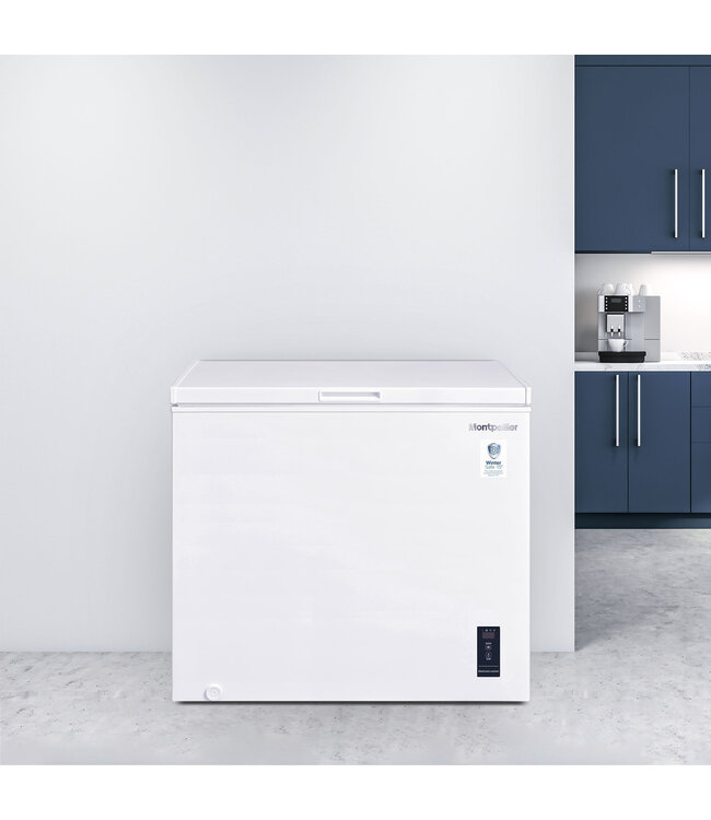 Montpellier MCF200EW 198 Litre Chest Freezer