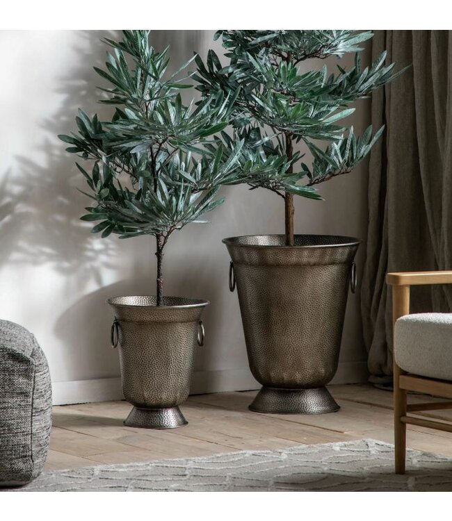 Darius Planter Antique Gold Set of 2