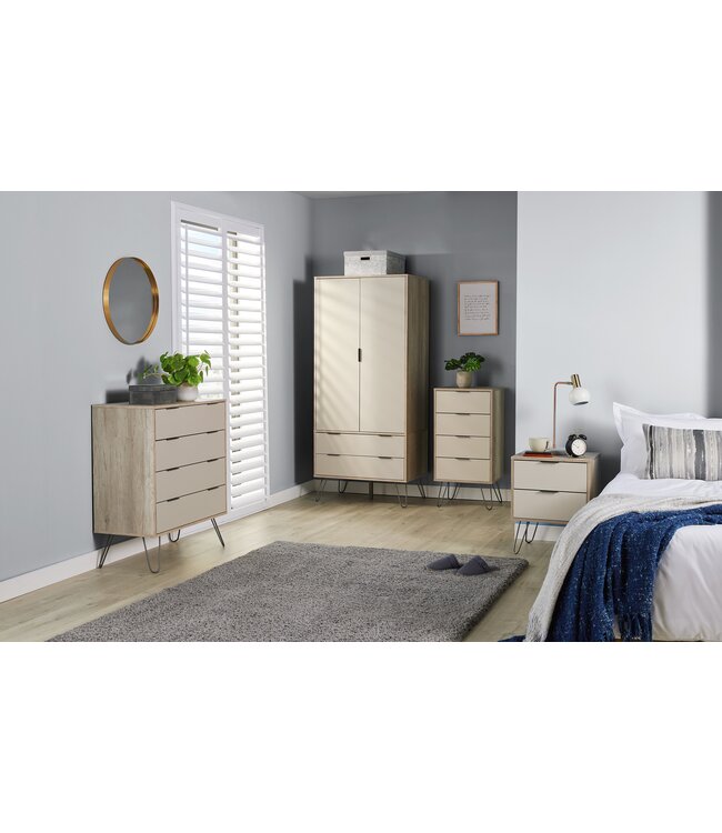 Core Products Augusta Driftwood 2 Door Wardrobe