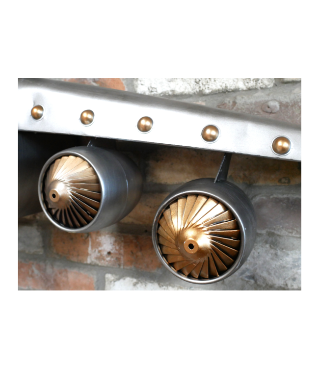 Large Aeroplane Wall Clock