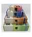 McGowan & Rutherford Set of 4 Euro Cash Notes Storage Boxes