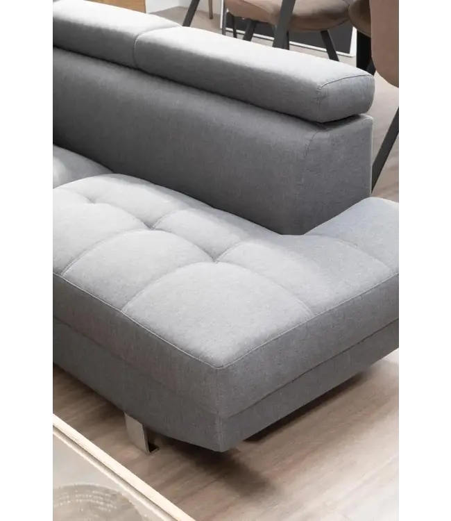 Hannah Linen Corner Sofa