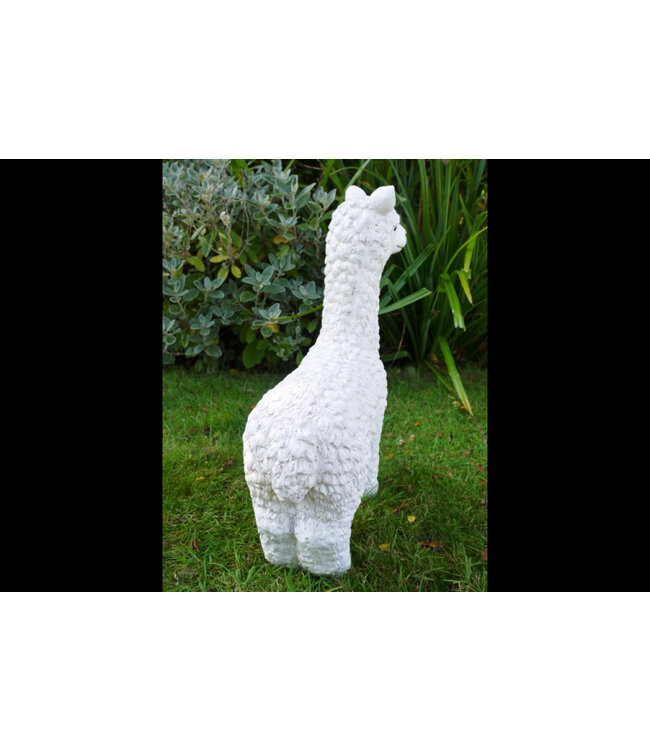 White Llama Ornament