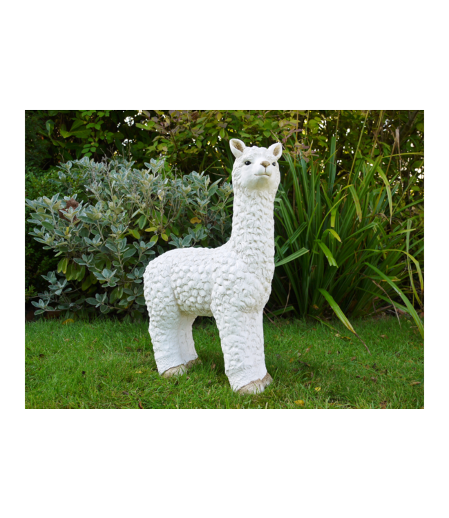 White Llama Ornament