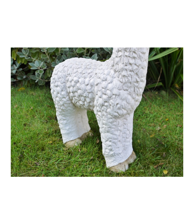 White Llama Ornament