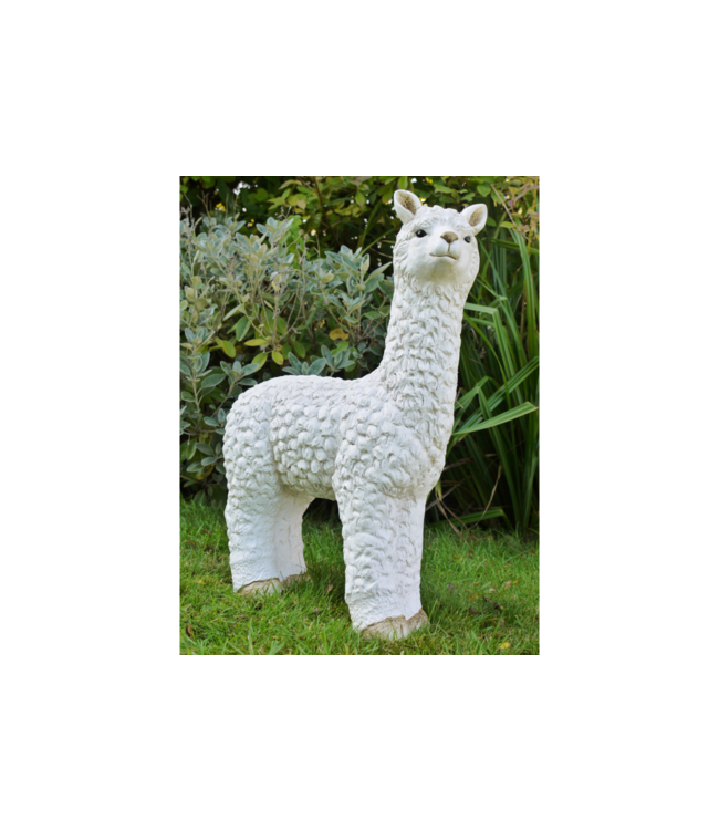 White Llama Ornament