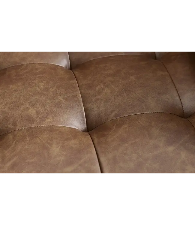 Julian Bowen Henley Tan Faux Leather Sofa Collection