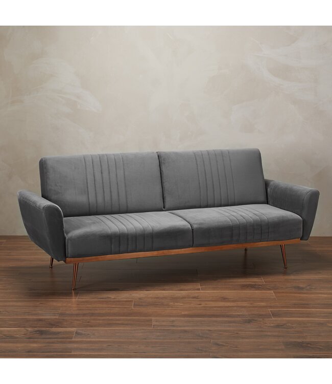 LPD Furniture Nico Grey Sofa Bed