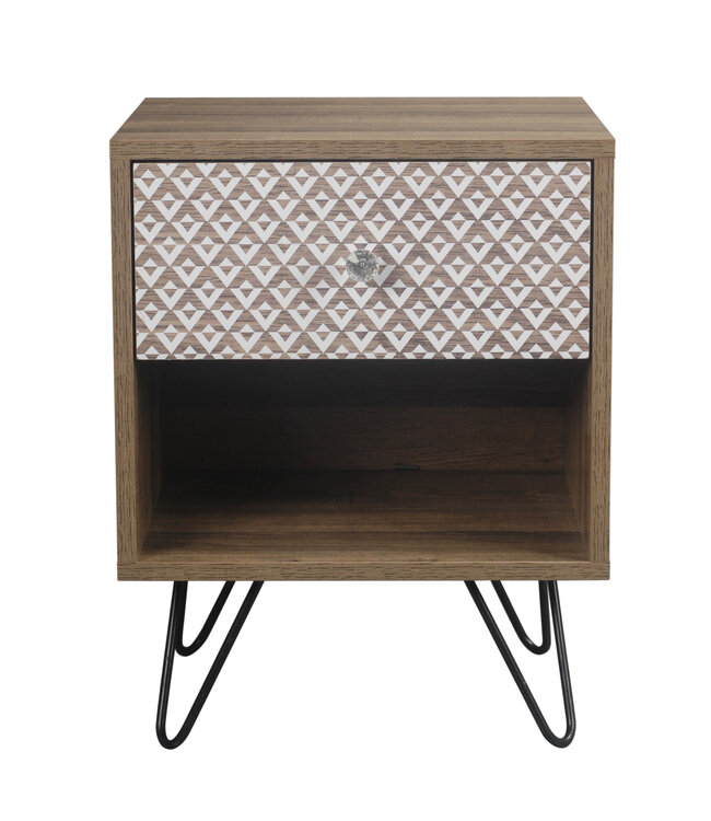 LPD Furniture Casalanca Side Table With Drawer