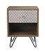 LPD Furniture Casalanca Side Table With Drawer