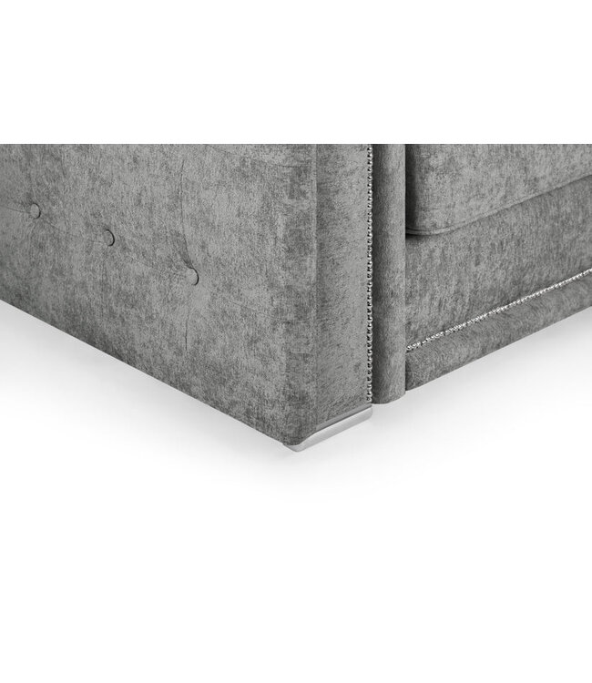 Bentley Charcoal Large Corner Sofa