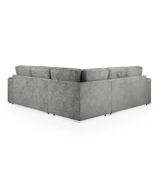 Bentley Charcoal Large Corner Sofa