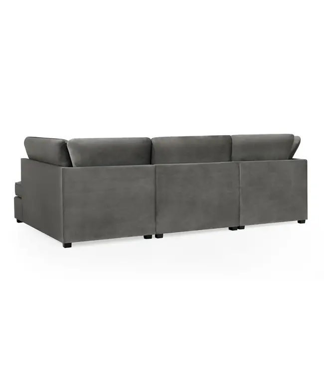 Carnaby Plush U Shape Corner Sofa