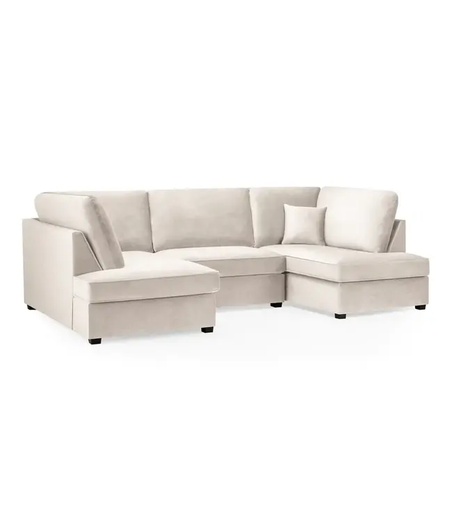 Carnaby Plush U Shape Corner Sofa