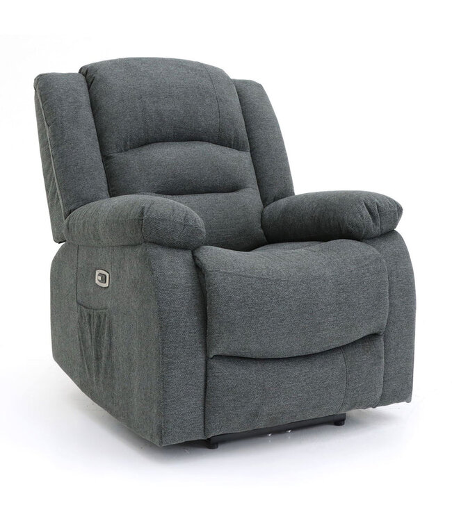 Alva Graphite Electric Recliner Sofa