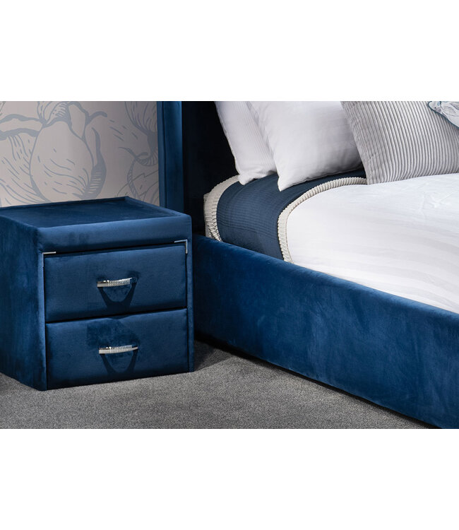Sweet Dreams Upholstered 2 Drawer Bedside