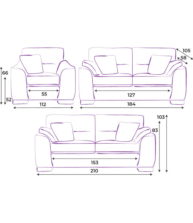 Sweet Dreams Burghley Sofa Collection