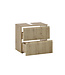 Julian Bowen Austin 2 Drawer Under Sink Cabinet