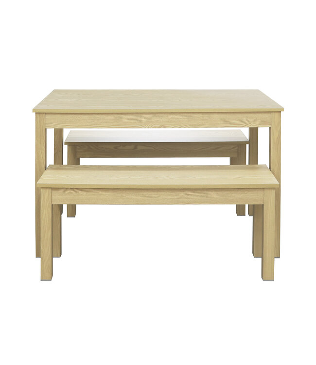 LPD Furniture Ohio Dining Bench Set