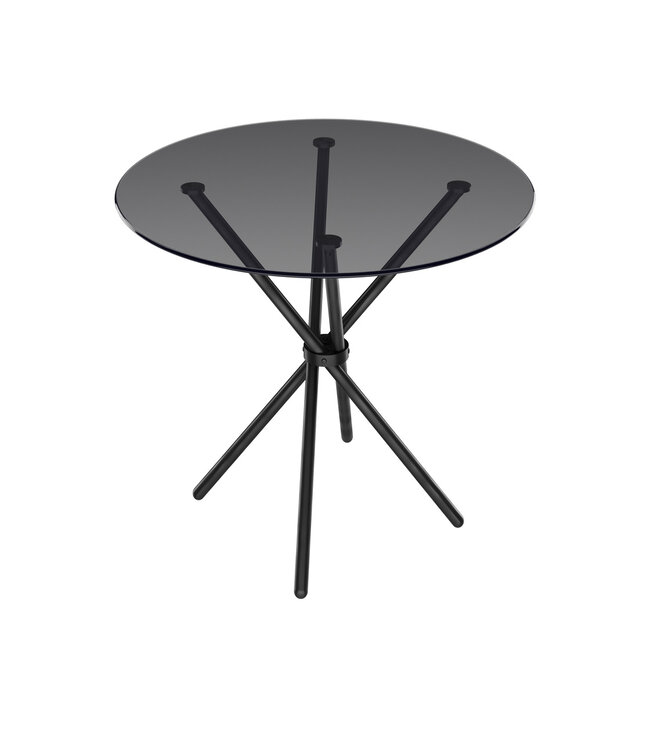 LPD Furniture Casa Round Glass Dining Table