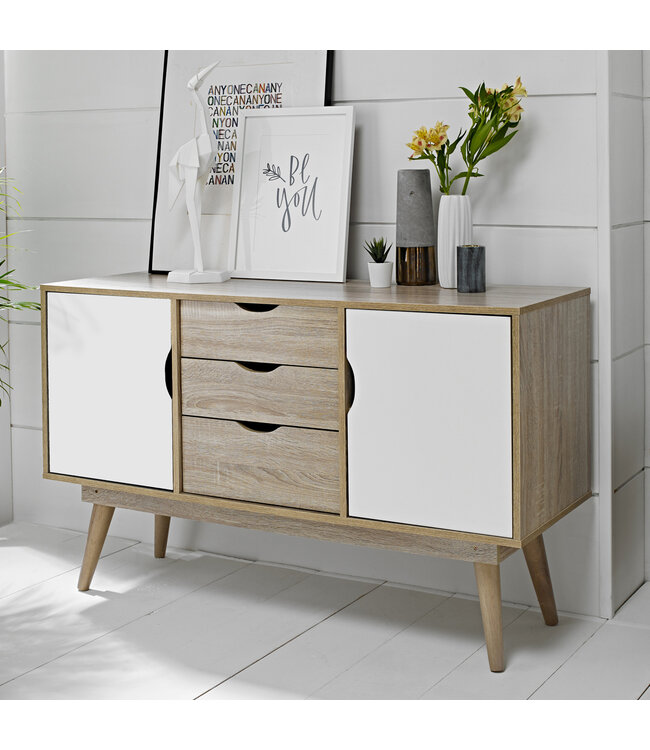 LPD Furniture Scandi Oak Sideboard