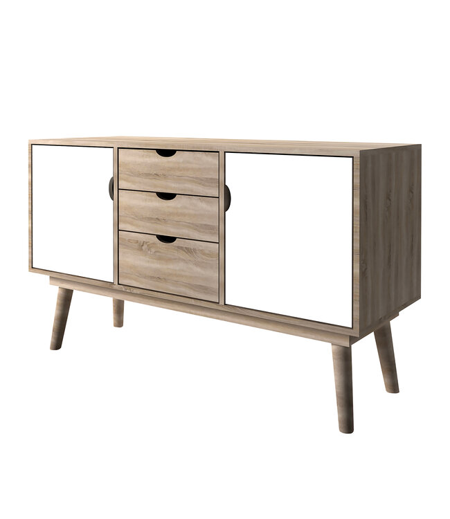 LPD Furniture Scandi Oak Sideboard