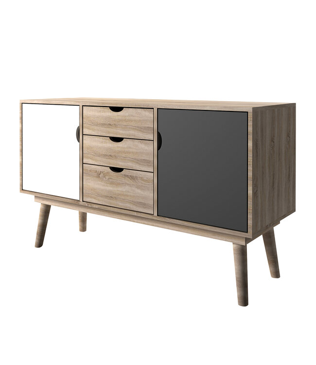 LPD Furniture Scandi Oak Sideboard