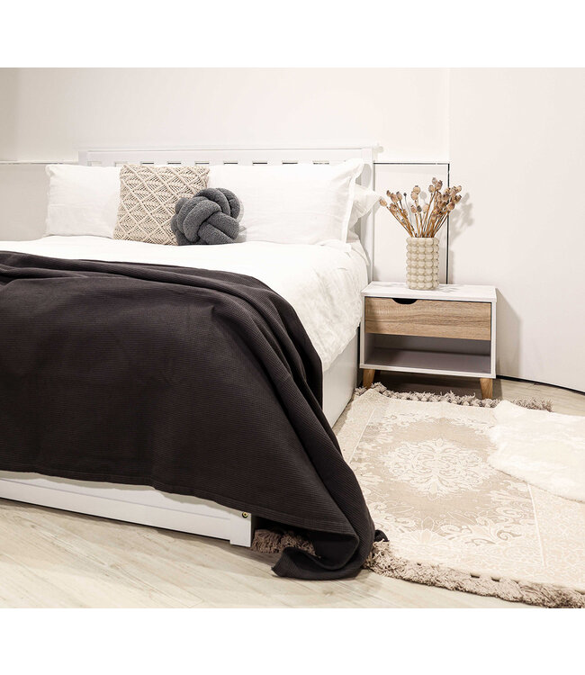 LPD Furniture Oxford Ottoman Bed