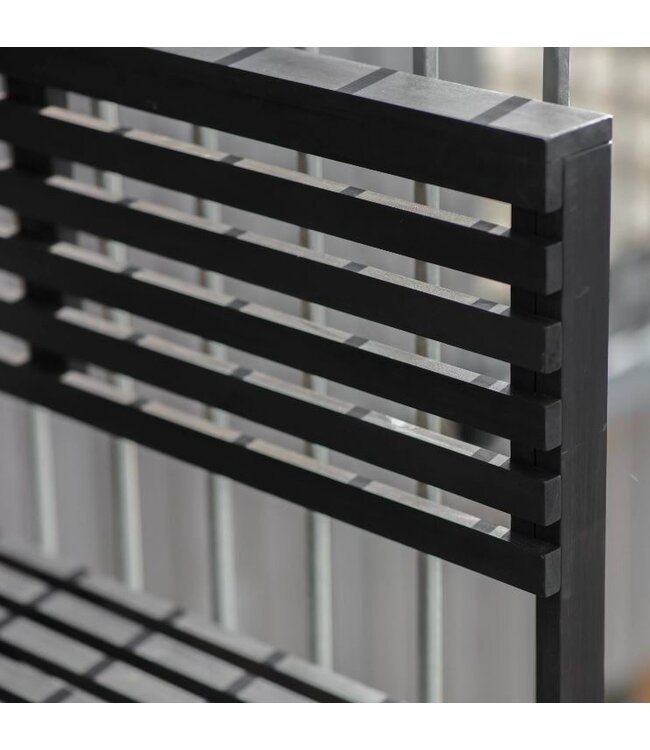 Volos Balcony Modular Bench Charcoal