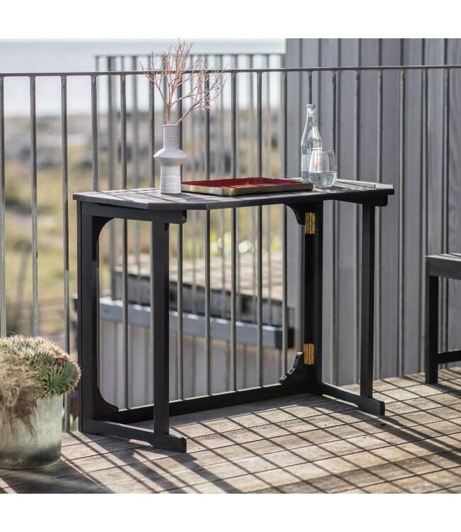 Volos Balcony Table Charcoal