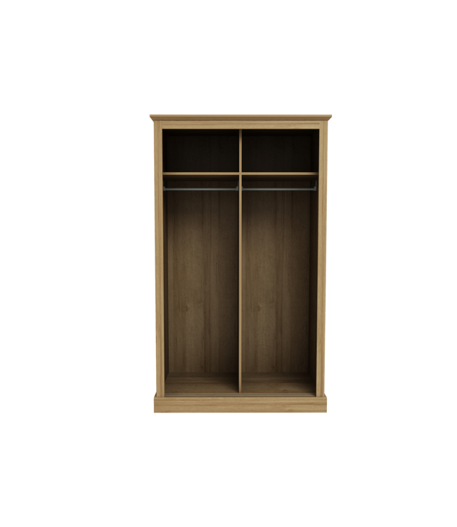 LPD Furniture Devon Double Sliding Wardrobe