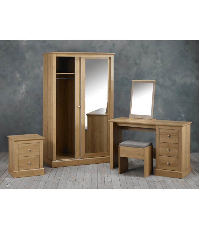 LPD Furniture Devon Double Sliding Wardrobe
