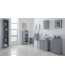 LPD Furniture Alaska Wall Cabinet With Mirror