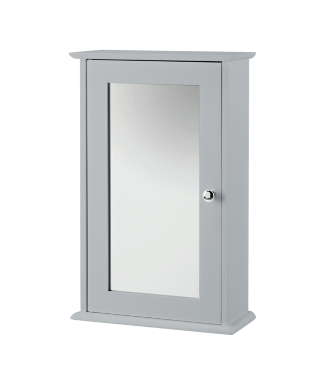 LPD Furniture Alaska Wall Cabinet With Mirror