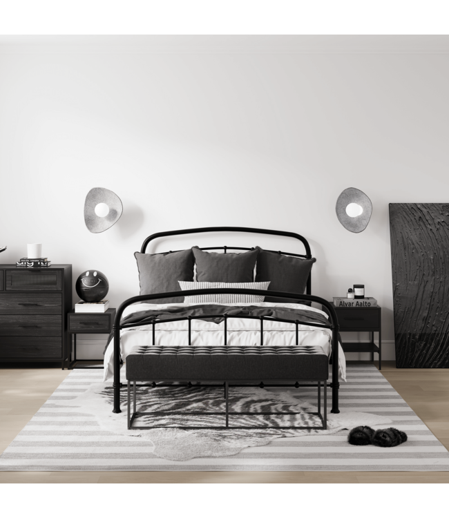 LPD Furniture Bray Bedside Cabinet