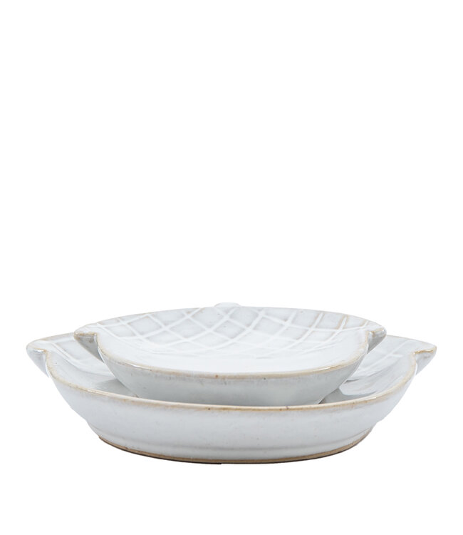 Acorn Dish Grey Set of 2