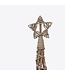 Hill Interiors LED Wicker Christmas Tree With Star