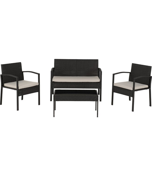 Seconique Cedar 4 Piece Garden Set