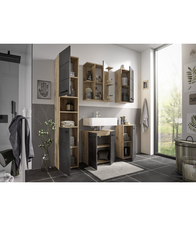 Julian Bowen Vista Tall Cabinet