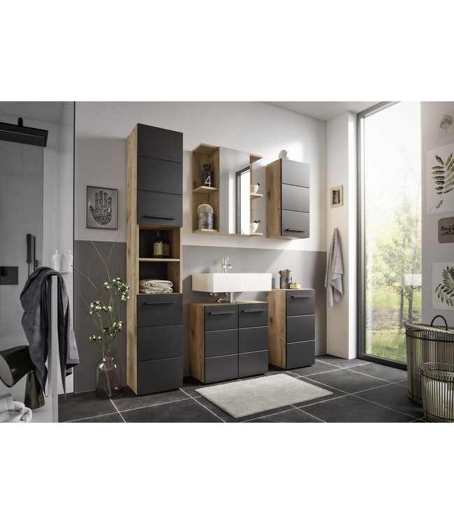 Julian Bowen Vista Tall Cabinet