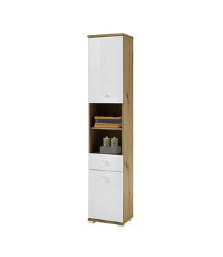 Julian Bowen Pool Tall Cabinet
