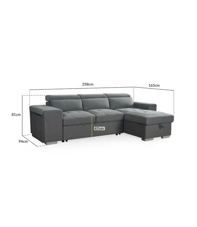 Artemis Universal Corner Sofa Bed