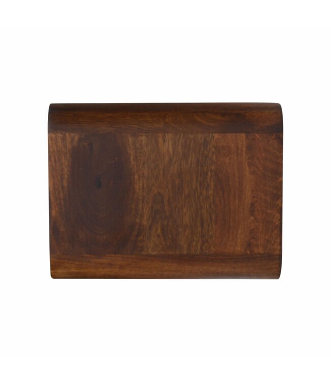 Floating Wood Console Table