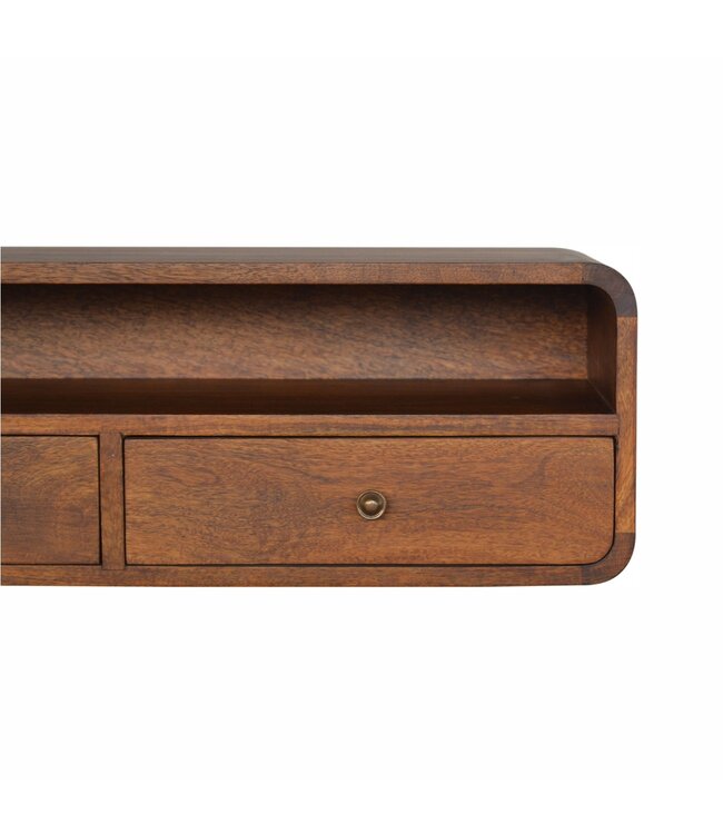 Artisan Furniture Floating Wood Console Table