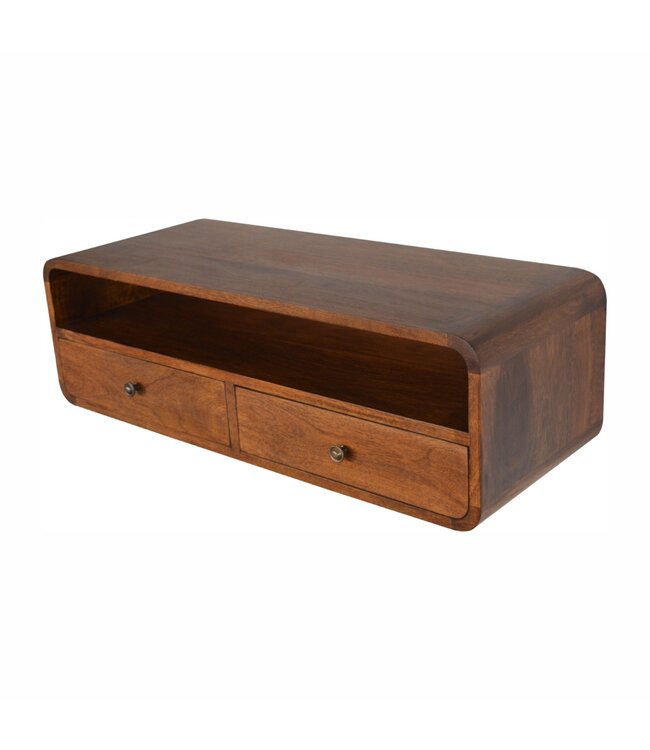 Artisan Furniture Floating Wood Console Table