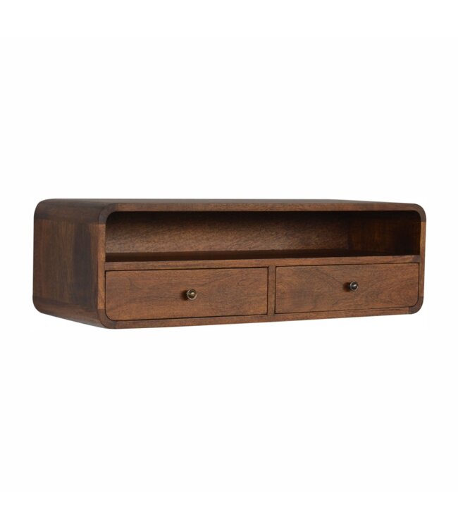 Artisan Furniture Floating Wood Console Table