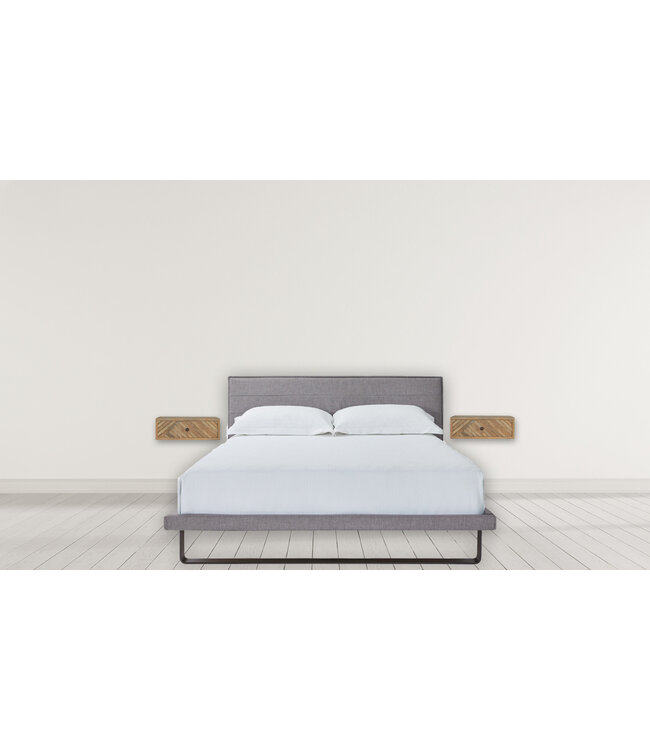 Artisan Furniture Floating Carved Bedside Table