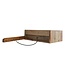 Artisan Furniture Floating Carved Bedside Table